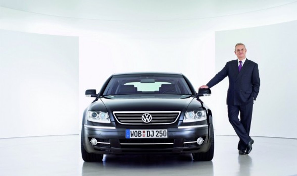 Volkswagen AG“ vadovas Martinas Winterkornas