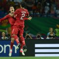 Du C.Ronaldo įvarčiai pasiuntė Nyderlandų ekipą namo, portugalai žengė į ketvirtfinalį