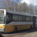 Nufilmavo: sostinėje užsidegęs autobusas sutrikdė eismą