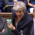 Premjerės Th. May kova už „Brexit“ grįžta į parlamentą