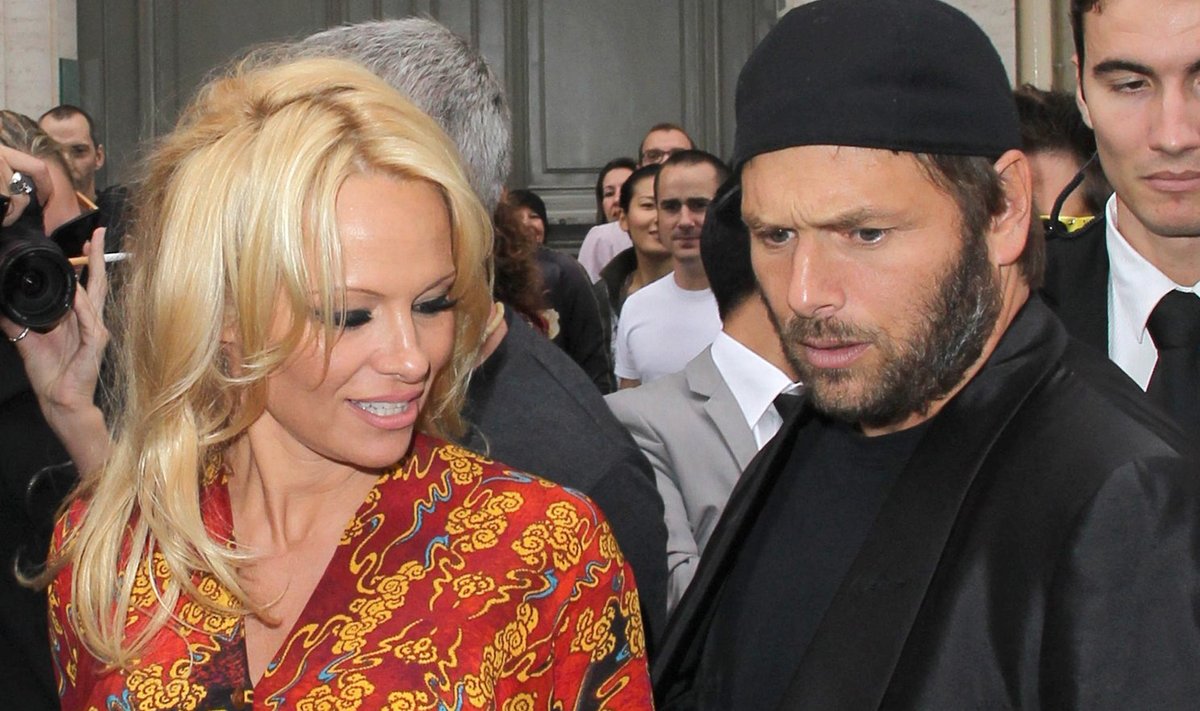 Pamela Anderson ir Rickas Salomon