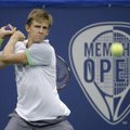 ATP serijos vyrų teniso turnyre JAV baigėsi šešioliktfinalio etapas