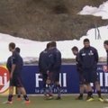 Pasaulio futbolo čempionatui italai ruošiasi Alpių kurorte