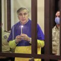 Zelenskis baiminasi dėl buvusio Sakartvelo prezidento Saakašvilio gyvybės