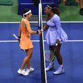 Latvės svajonę „US Open“ sugniuždė Serena Williams, finale žaisianti su 16 metų jaunesne japone