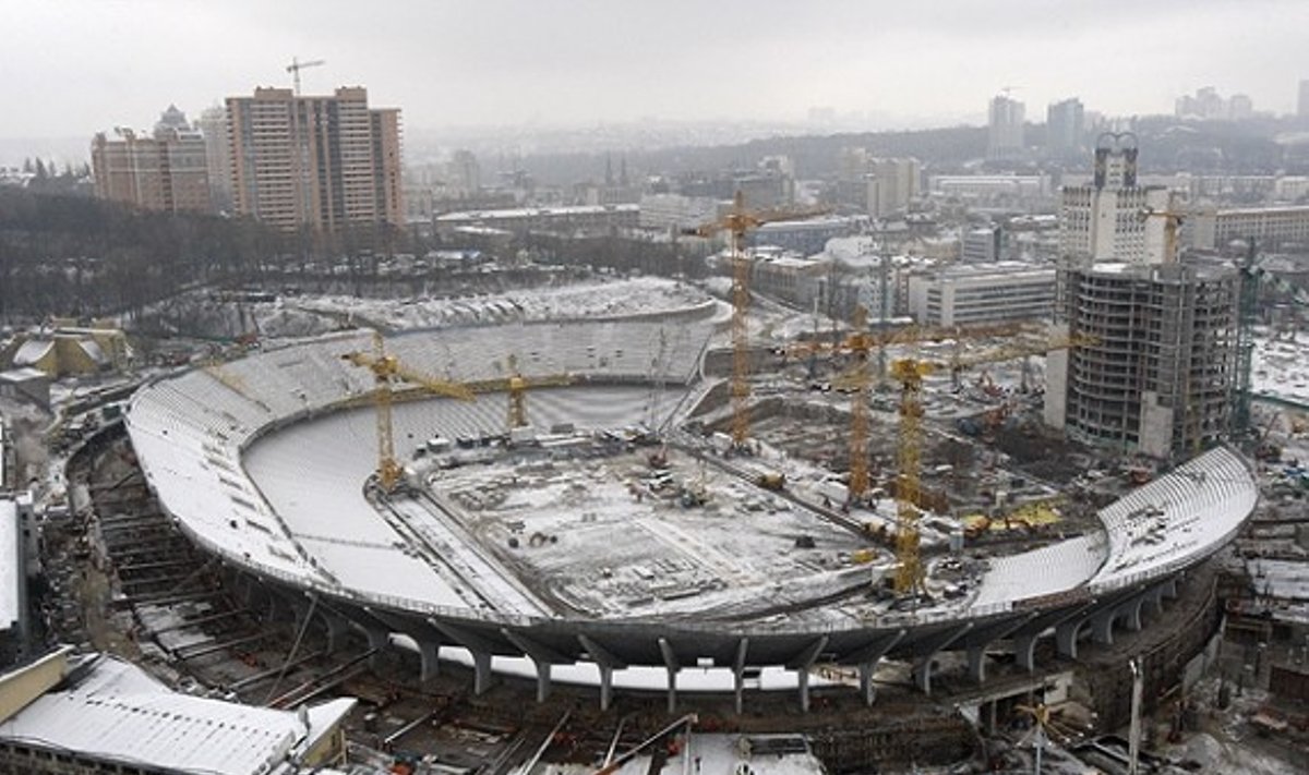 Olimpinio stadiono statybos Kijeve