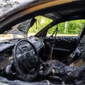 Drama Šalčininkų rajone: vyras padegė savo automobilį, per sprogimą nukentėjo padegėjas ir jį raminusi moteris