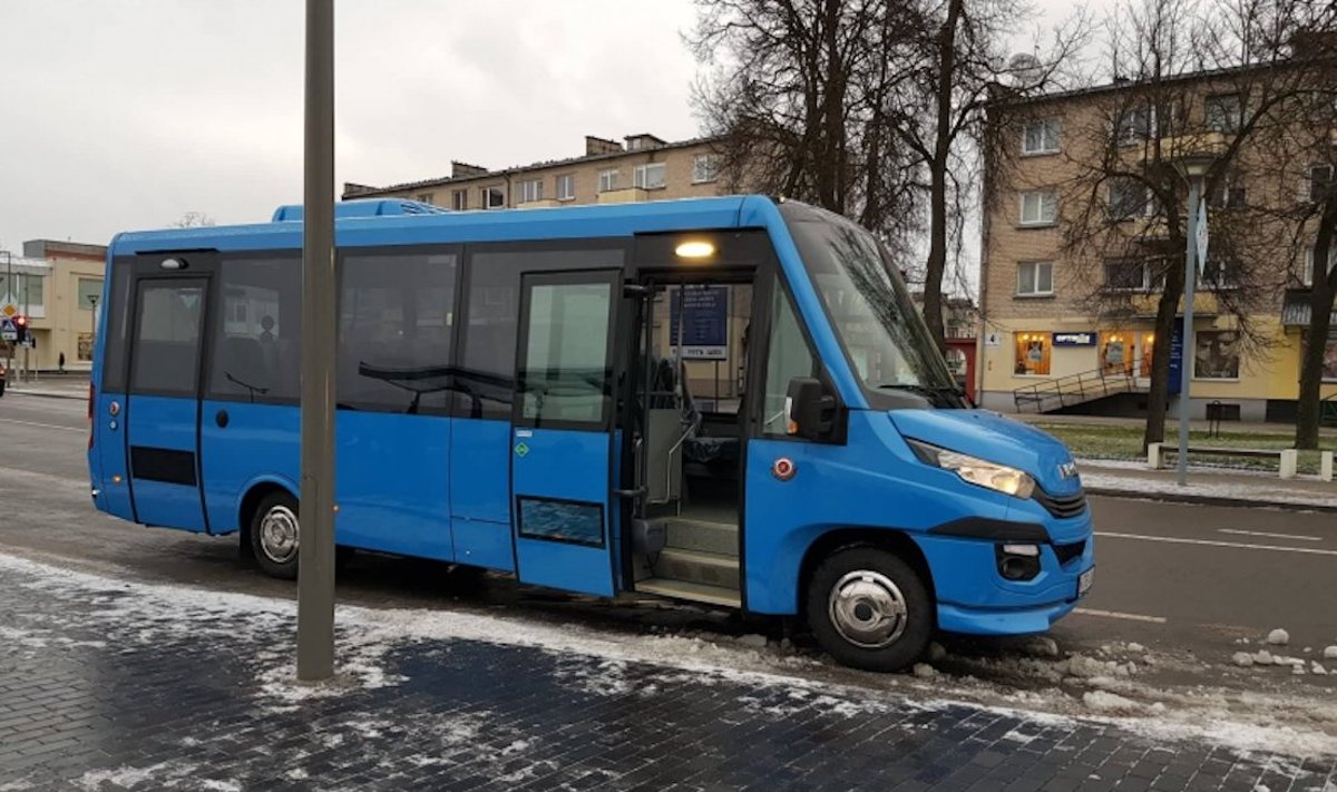 Naujas Radviliškio autobusas // „Radviliškio naujienos“ nuotr.