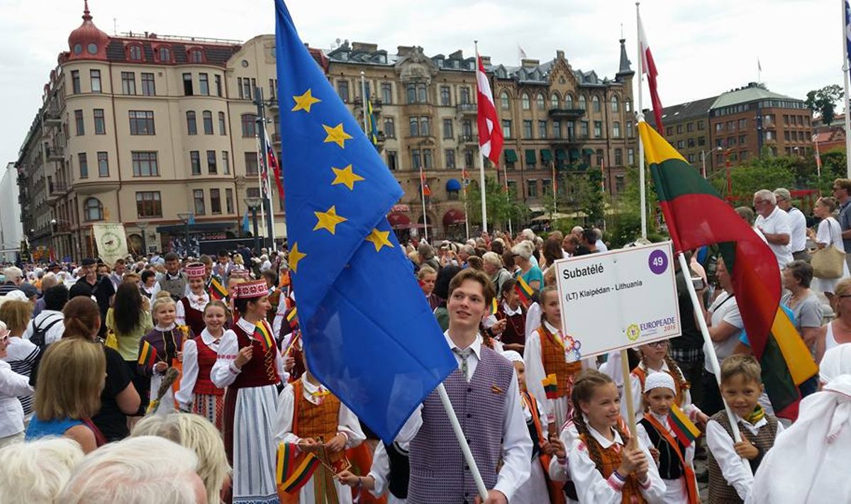 Folk groups from Lithuania took part in international folk festival EUROPEADE in Sweden