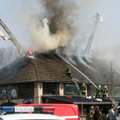 Vilniuje restoraną Belmonte siaubė ugnis, evakuoti visi lankytojai