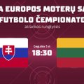 UEFA Europos moterų salės futbolo čempionato atranka: Slovakija–Lietuva