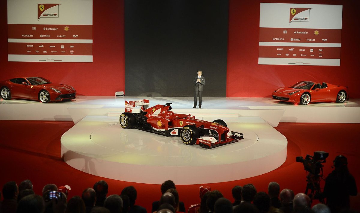 Naujasis „Ferrari F138“ automobilis