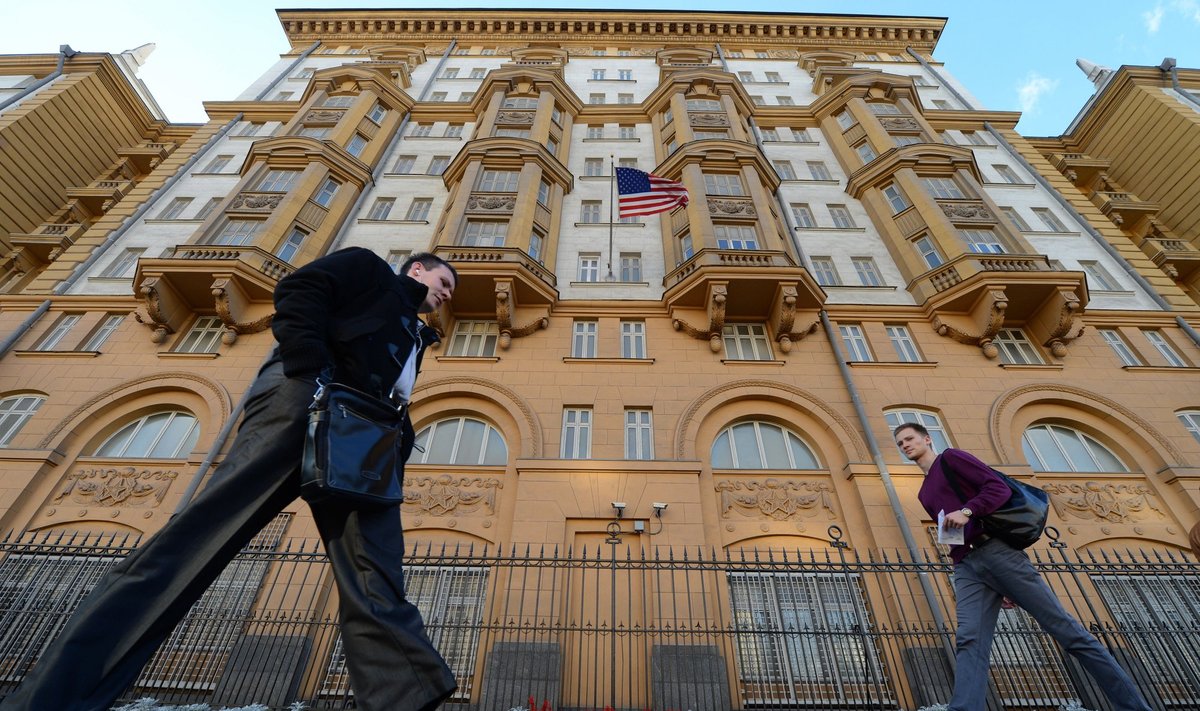 JAV ambasados pastatas Maskvoje