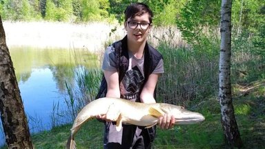 Penkiolikmetis pagavo savo gyvenimo žuvį: teko rimtai pakovoti