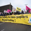 В Париже прошел марш против расизма и закона об иммиграции