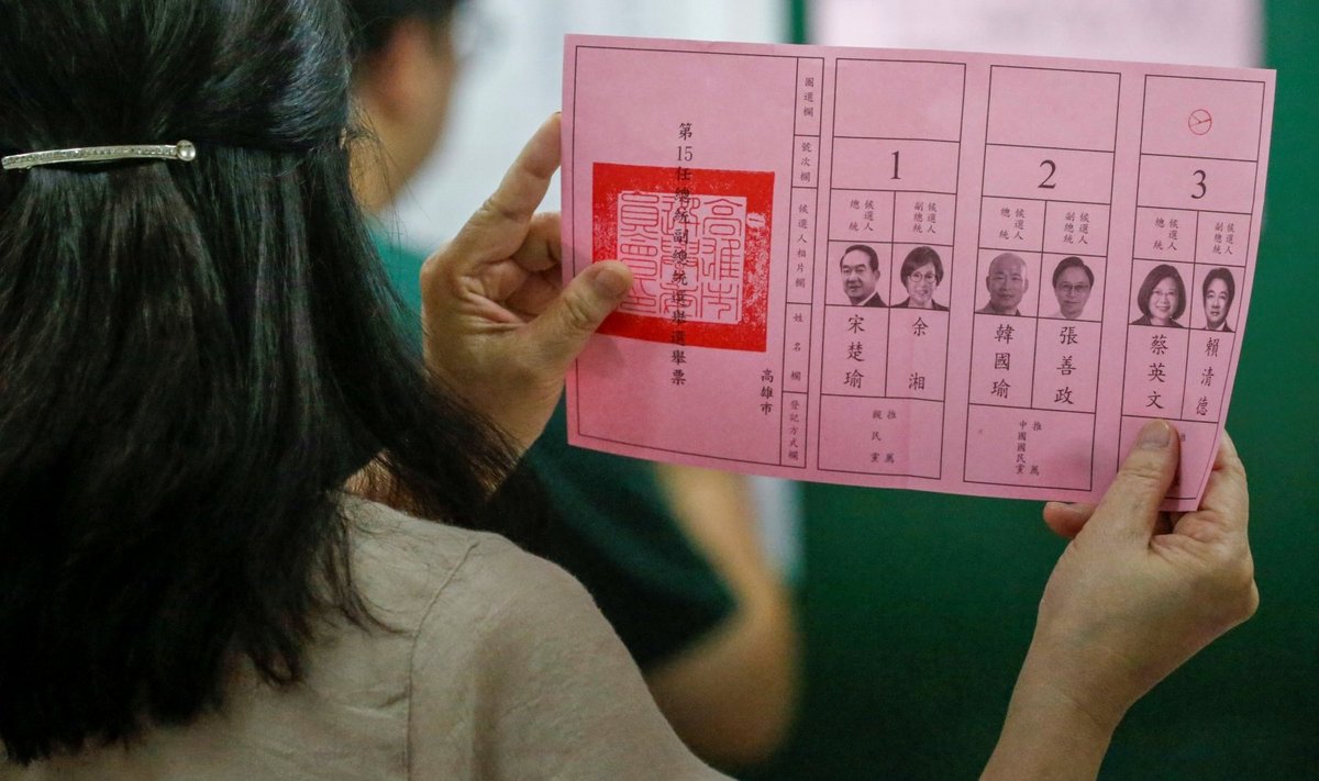 Rinkimai Taivane