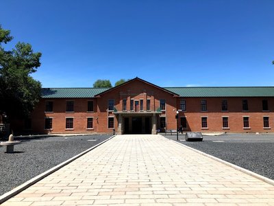 Buvusi Junginio 731 buveinė prie Charbino mūsų dienomis (dabar muziejus)