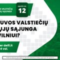 Ką Lietuvos valstiečių ir žaliųjų sąjunga siūlo vilniečiams?