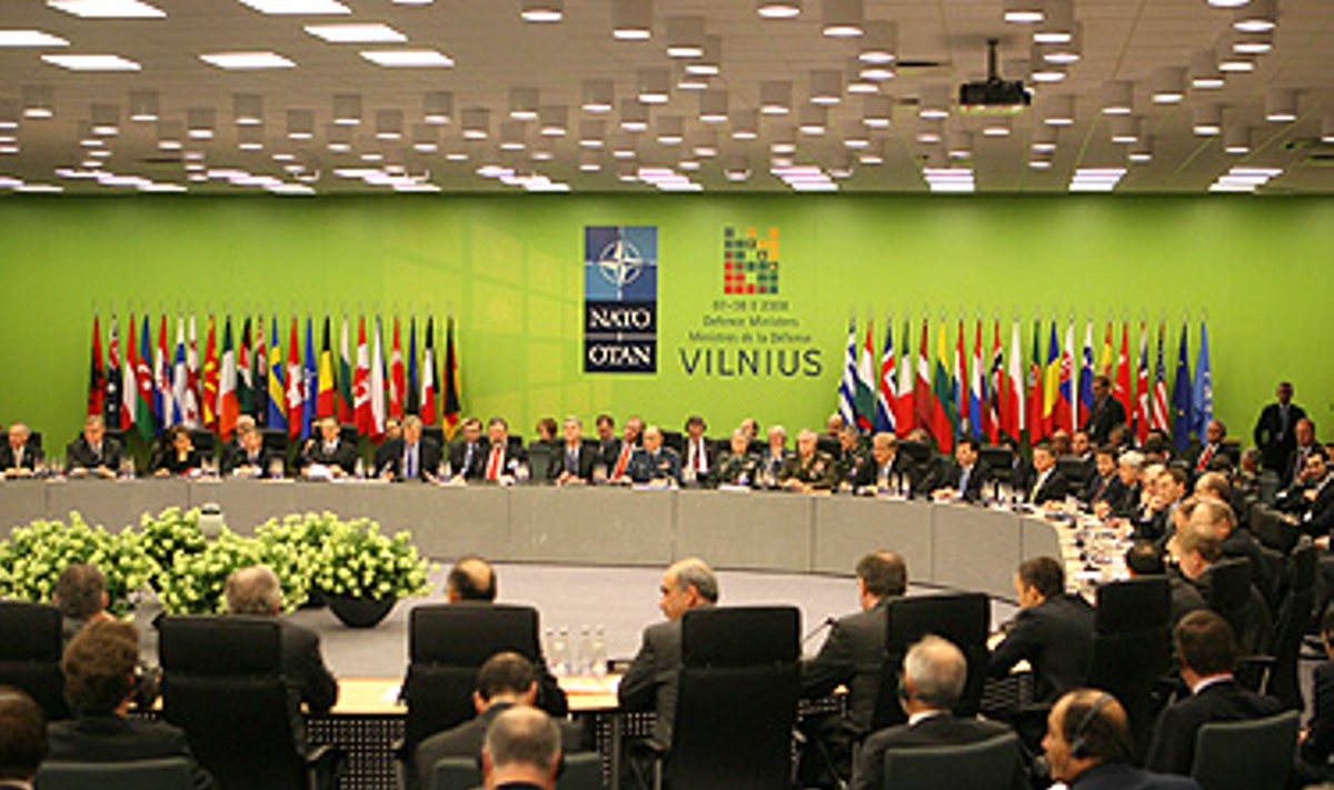 NATO gynybos ministrų susitikimas Vilniuje