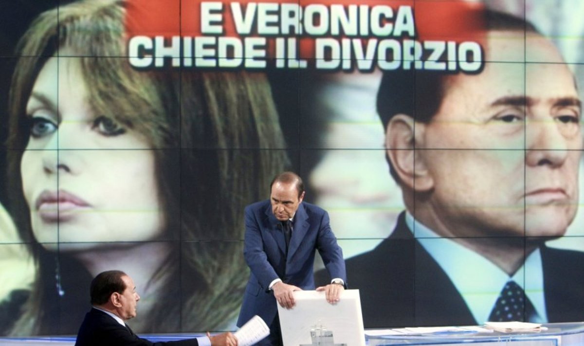 Silvio Berlusconi ir Veronica Lario