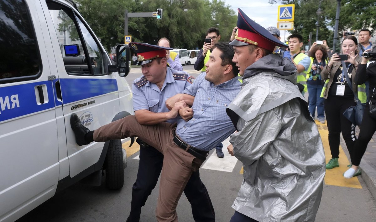 Protestas Kazachstane