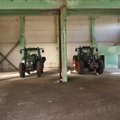 Prie pavogtų traktorių buvo prijungta ryšio blokavimo aparatūra
