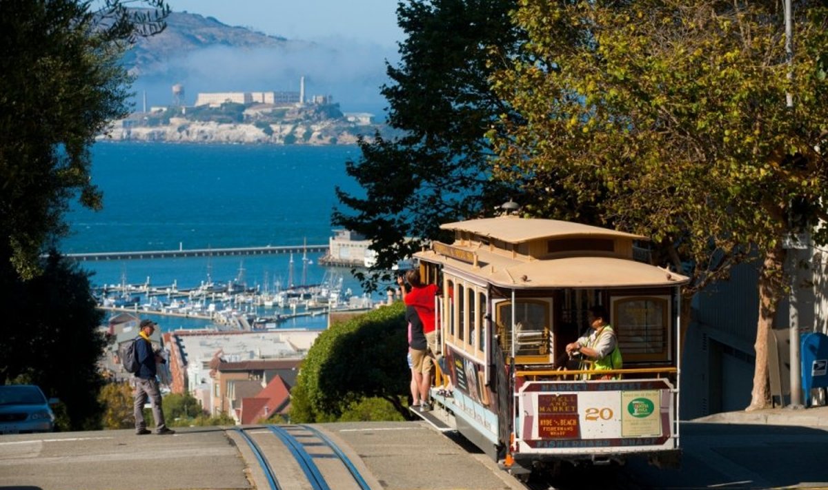 Vaizdas į San Francisko įlanką