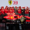 „Ferrari“ pristatė savo naujausią bolidą