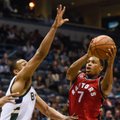 NBA: J. Valančiūnas nežaidė dėl traumos, „Spurs“ pratęsė įspūdingą seriją