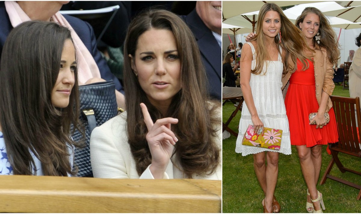 Pippa ir Kate Middleton, Lydia ir Irene Forte