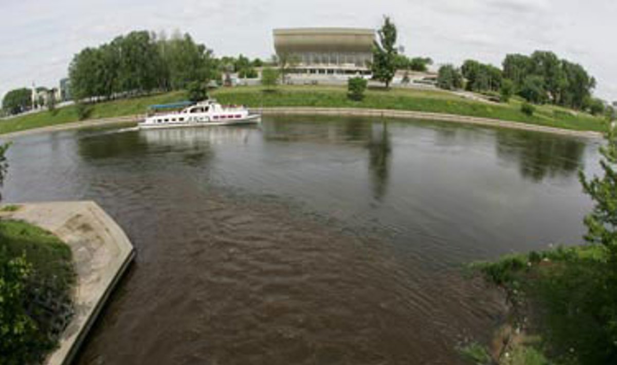 Neris, upė, Vilnius, Kultūros ir sporto rūmai