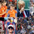 Moterų futbolui mušant populiarumo rekordus, Trumpas įsivėlė į konfliktą su žaidėja