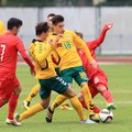 Lietuvos 17-mečių jaunių futbolo rinktinė Europos čempionato atrankos barjero neįveikė
