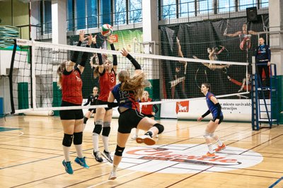 VU tinklinio komanda / FOTO: Andrius Šimkus