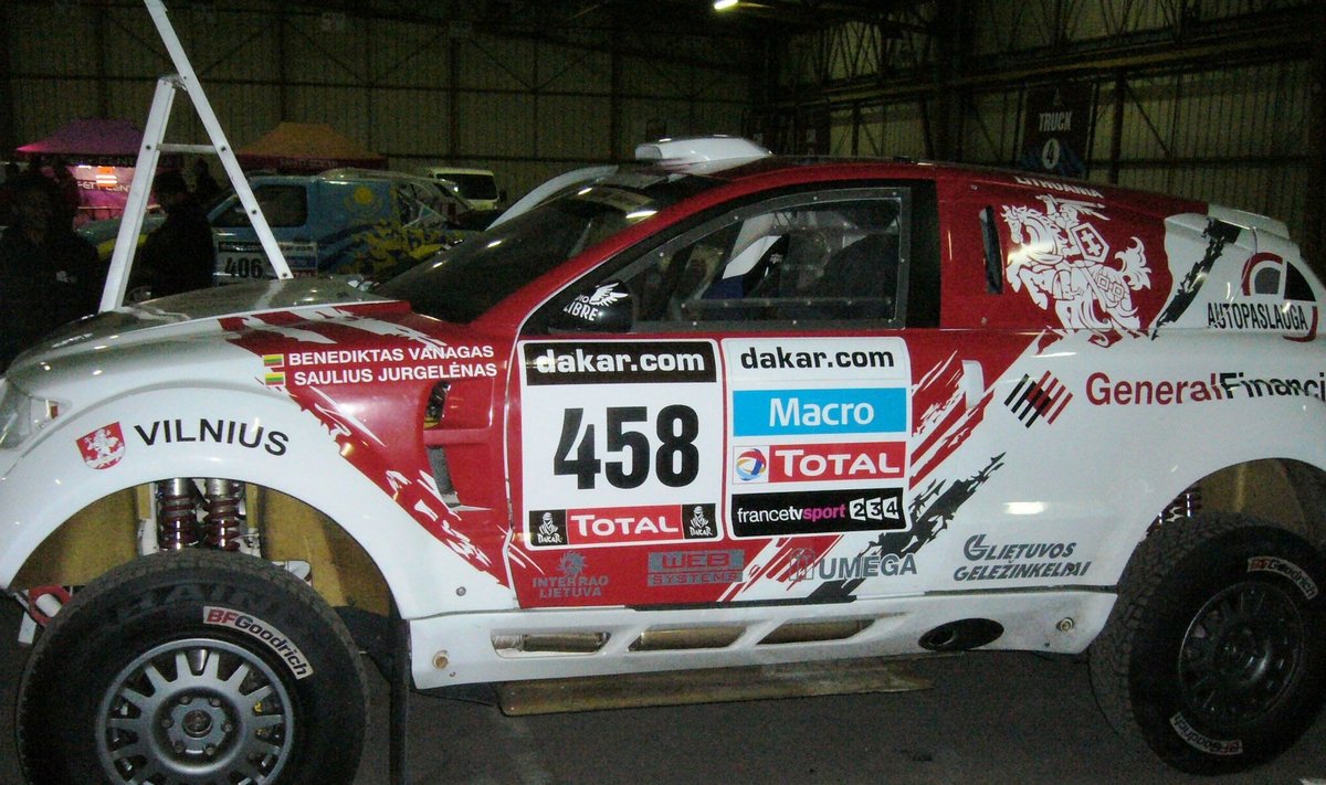 Lietuviai sužinojo savo starto numerius Dakaro ralyje