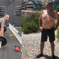 Tris mėnesius sportavęs 60-metis parodė, kaip pasikeitė jo kūnas: to pasiekti gali kiekvienas