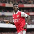 „Arsenal“ nedaro nuolaidų persekiotojams – laimėjo devintą Londono derbį sezone