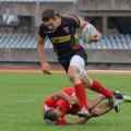 Rising star of Lithuanian rugby trains with England national team