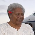 Samoa per improvizuotą ceremoniją prisaikdinta naujoji premjerė