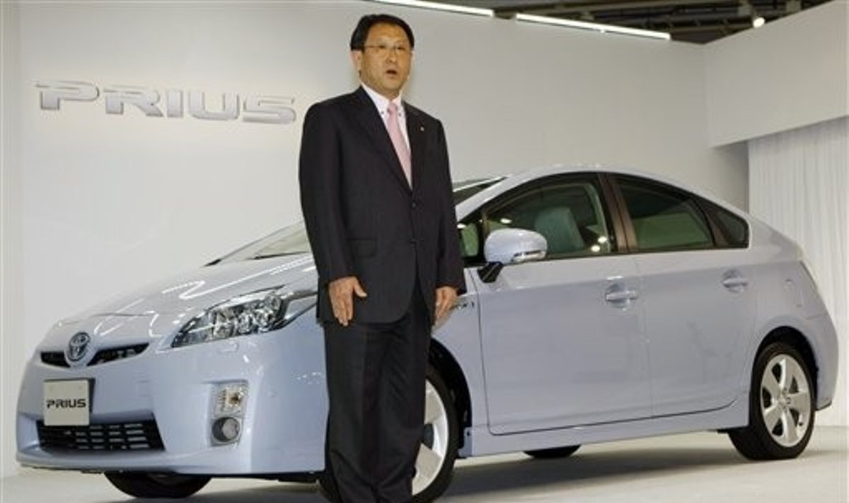 „Toyota“ vadovas Akio Toyoda