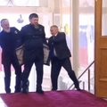 Internautų dėmesį patraukė į Kremlių atvykęs Kadyrovas