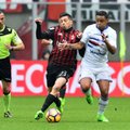 „Sampdoria“ svečiuose pranoko „AC Milan“, J. Cuadrado pelnė nuostabų įvartį Turine