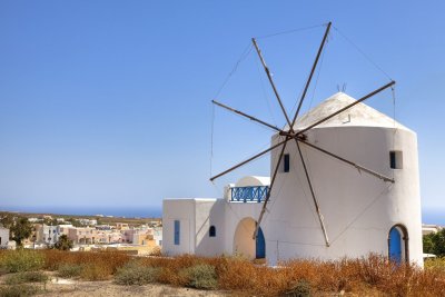 Santorini Windmill vila Graikijoje   