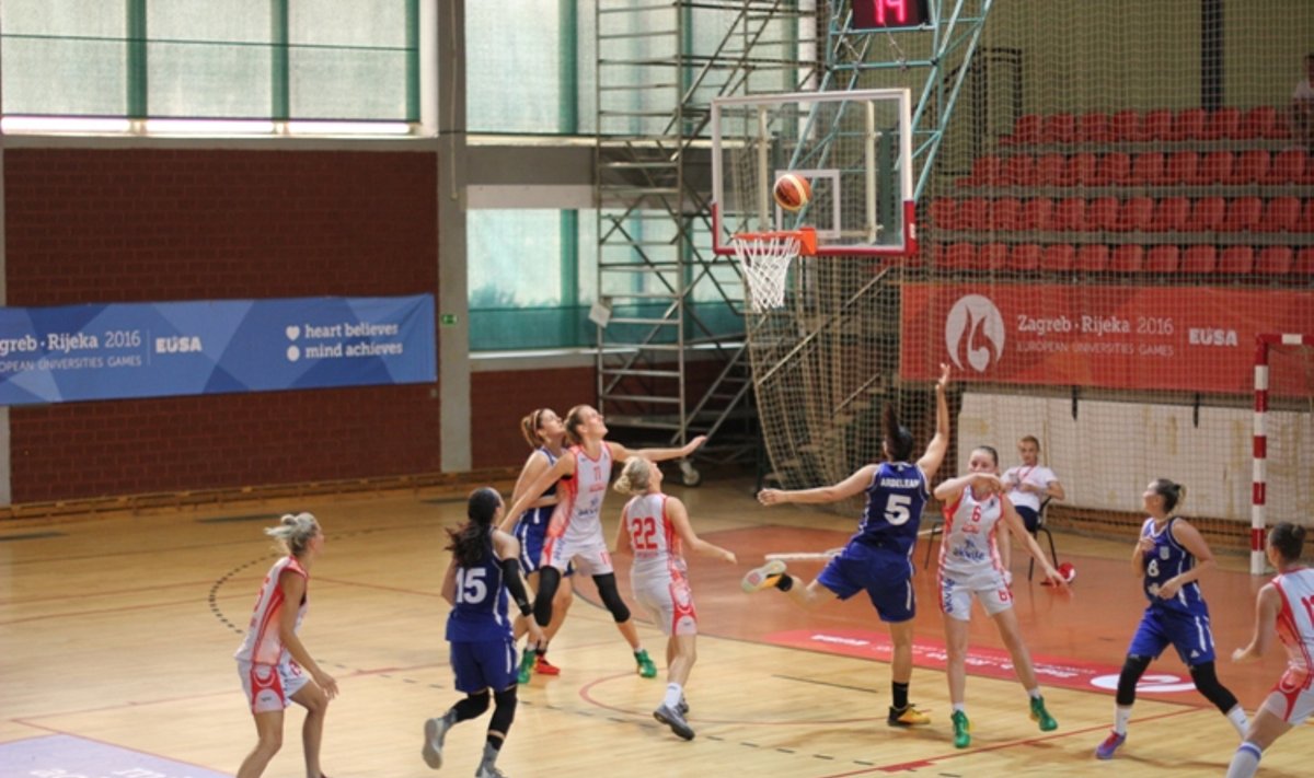 MRU krepšininkės EUSA varžybose Kroatijoje