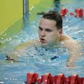Asmeninį rekordą pasiekusį plaukiką P. Strazdą Antverpene stabdė nugaros skausmai