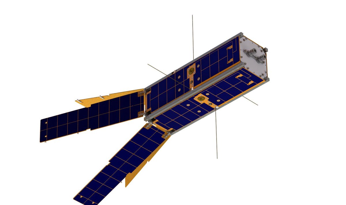 Preliminari palydovo "LituanicaSAT-2" išvaizda