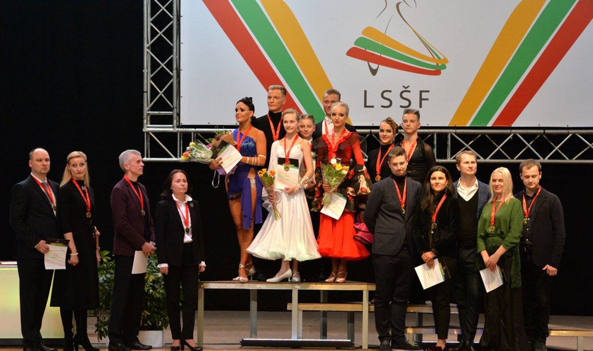 Lietuvos 10-ies šokių čempionato nugalėtojai