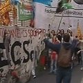 Protestuojantys Argentinos studentai įsiveržė į Švietimo ministeriją