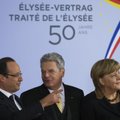 Minėdamos susitaikymo sukaktį Vokietija ir Prancūzija susitarė stiprinti euro zoną