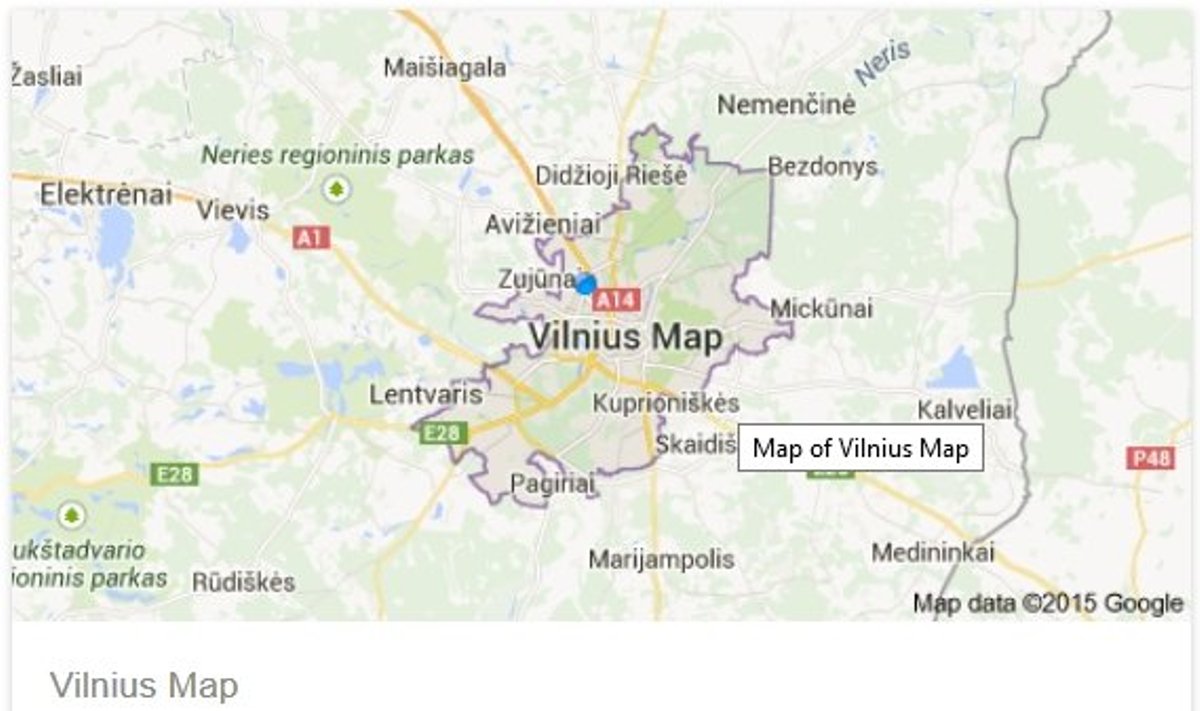 VilniusMap